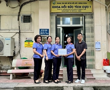 Thăm hỏi, động viên gia đình Đoàn viên bị tai nạn giao thông